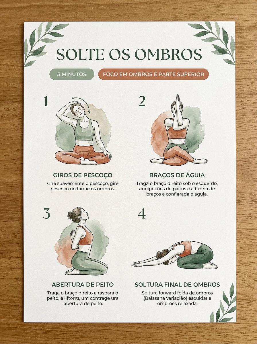 Ficha 03: Solte os Ombros - alívio da tensão superior