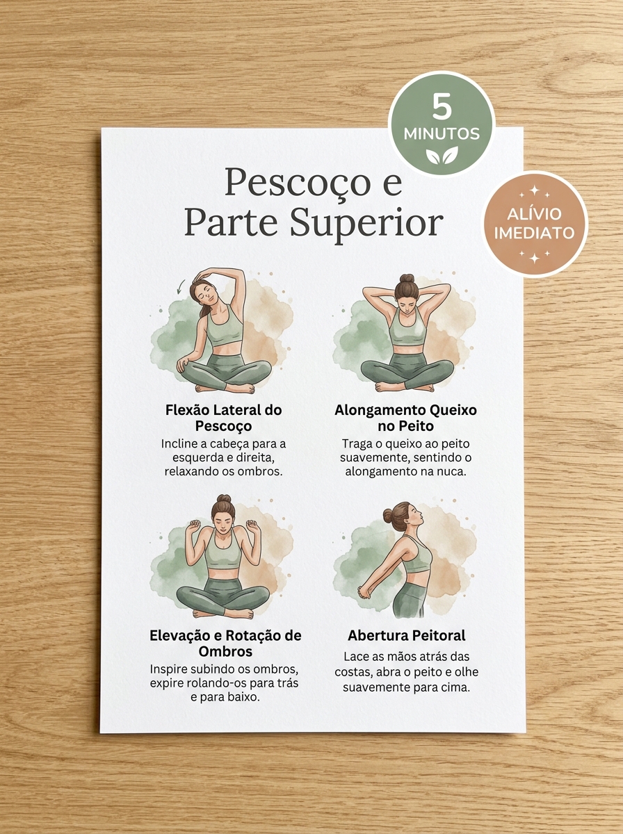 Ficha 07: Pescoço e Parte Superior - mobilidade suave