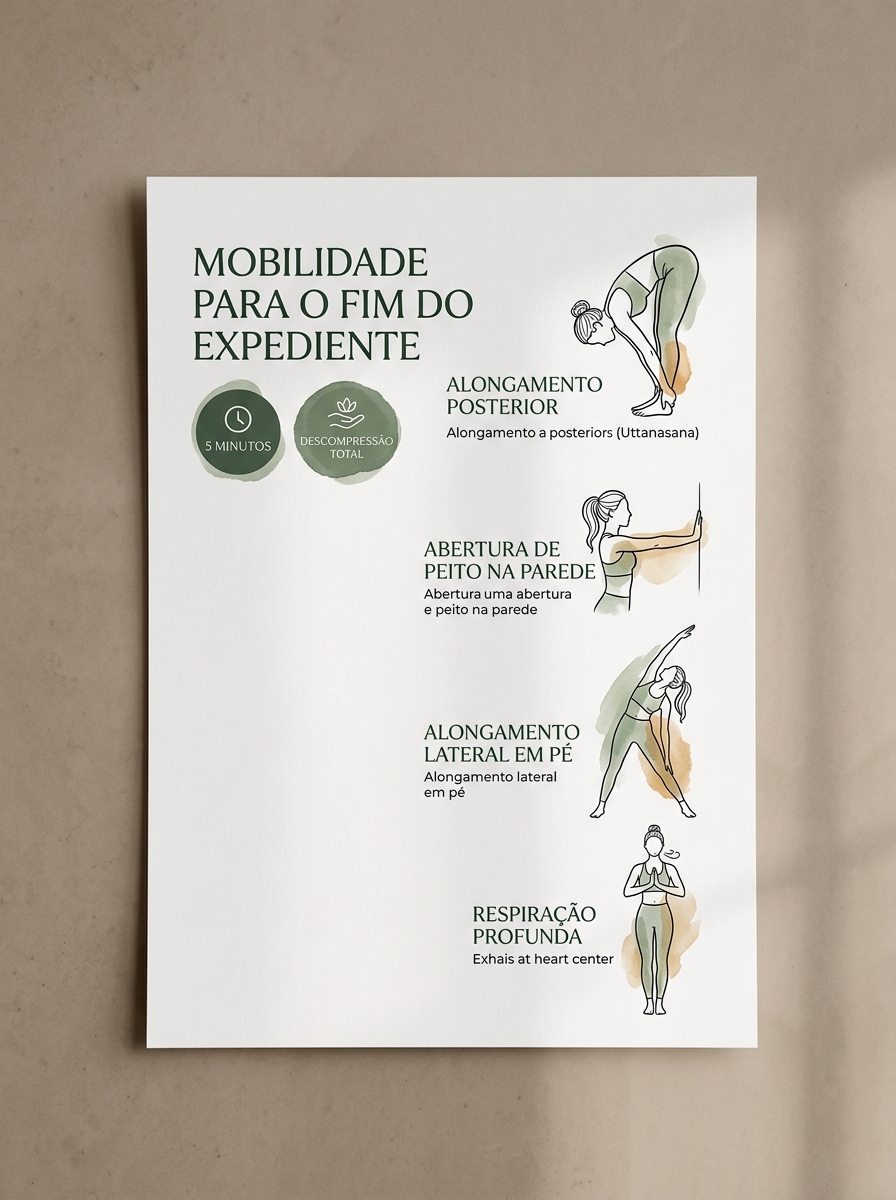 Ficha 09: Mobilidade para o Fim do Expediente - descompressão total